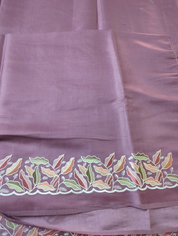 Satin Tusser - Fuchsia Pink