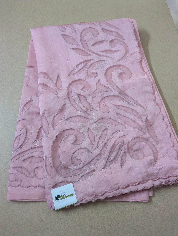 Designer Tusser  - Pink