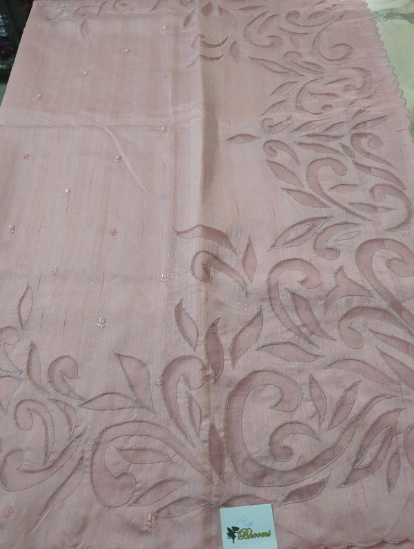 Designer Tusser  - Pink