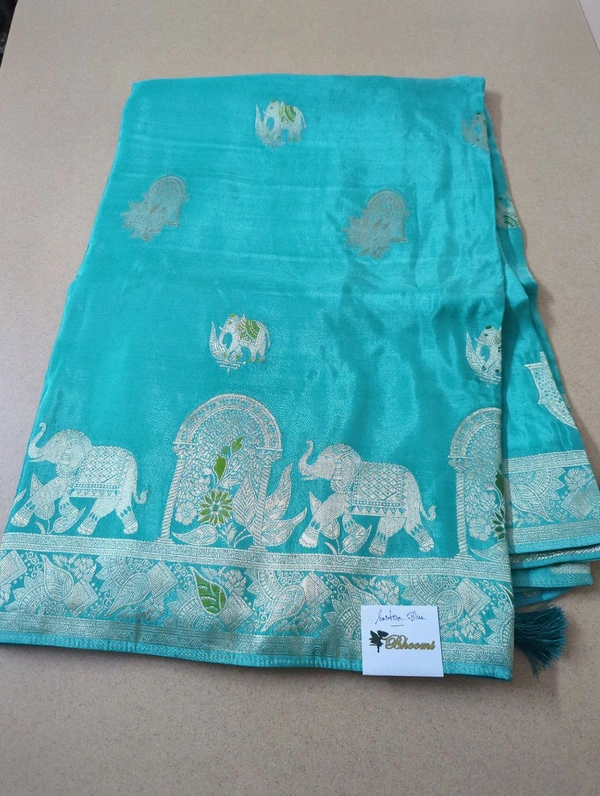 Pure Satin Crepe - Eastern Blue