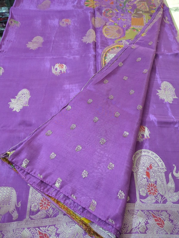 Pure Satin Crepe - Heliotrope