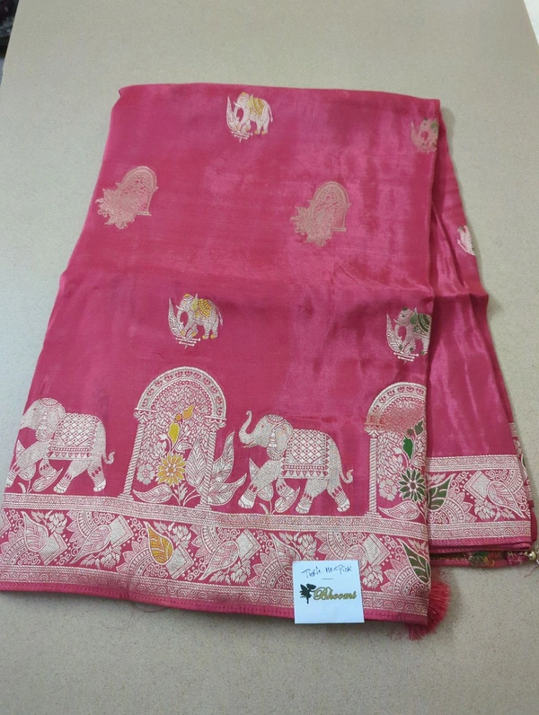 Pure Satin Crepe - Tickle Me Pink