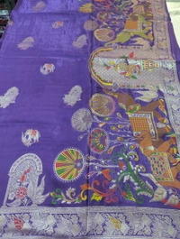 Pure Satin Crepe - Electric Violet