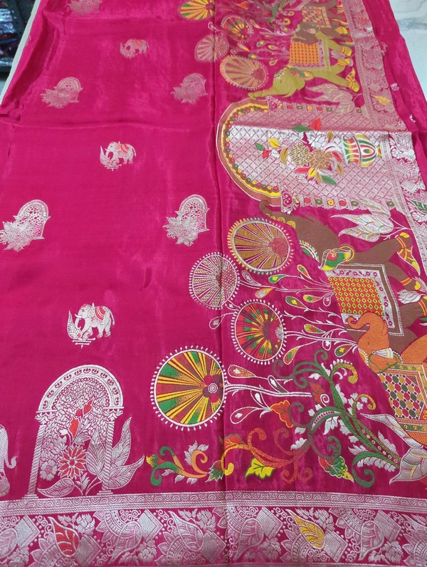 Pure Satin Crepe - pink