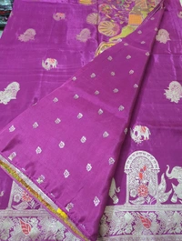 Pure Satin Crepe - Violet Eggplant