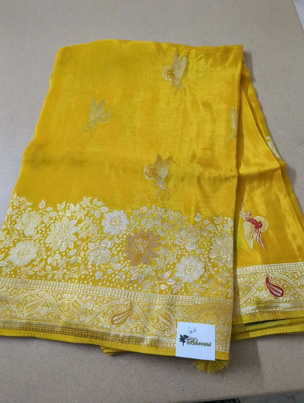 Pure Satin Crepe  - Gold
