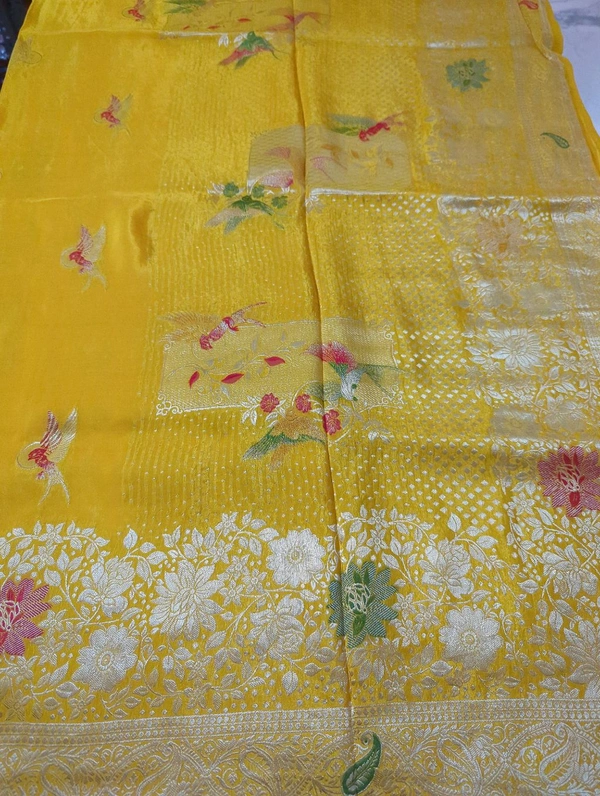 Pure Satin Crepe  - Gold