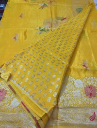 Pure Satin Crepe  - Gold