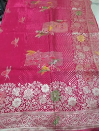 Pure Satin Crepe  - pink