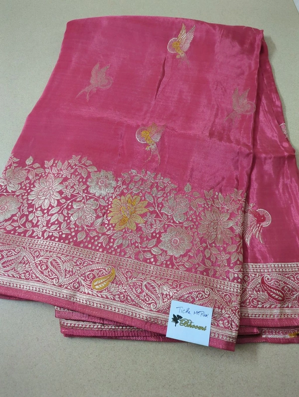 Pure Satin Crepe  - Tickle Me Pink