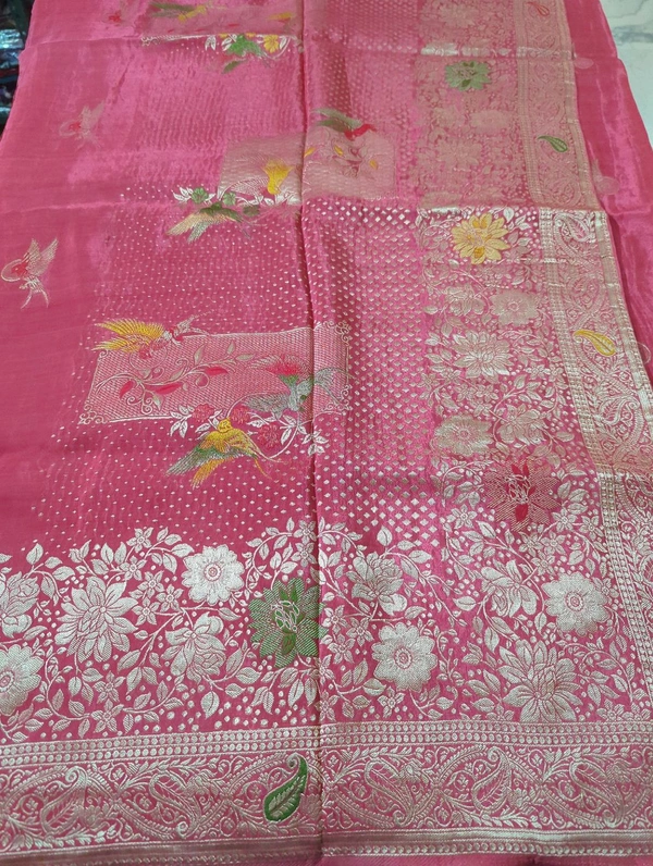 Pure Satin Crepe  - Tickle Me Pink