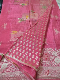 Pure Satin Crepe  - Tickle Me Pink