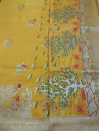 Pure Satin Crepe  - Gold