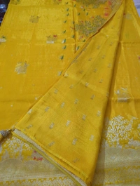 Pure Satin Crepe  - Gold