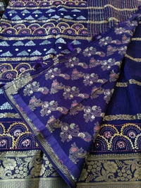 Pure Dola Handwork  - Electric Violet