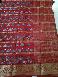 Pure Dola Handwork  - Red