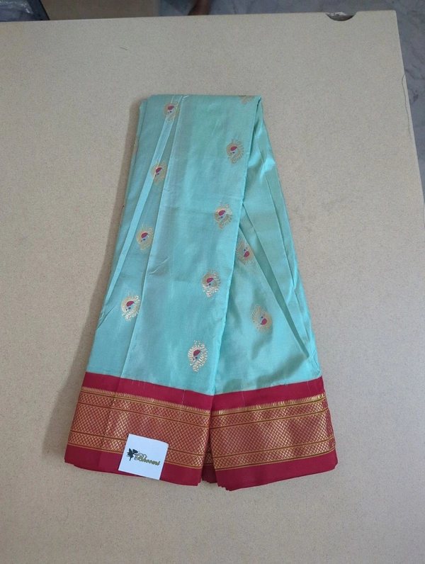 PURE HANDLOOM NARAYANAPET PYTHANI - Pelorous
