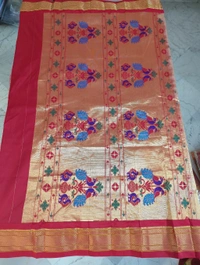 PURE HANDLOOM NARAYANAPET PYTHANI - Pelorous