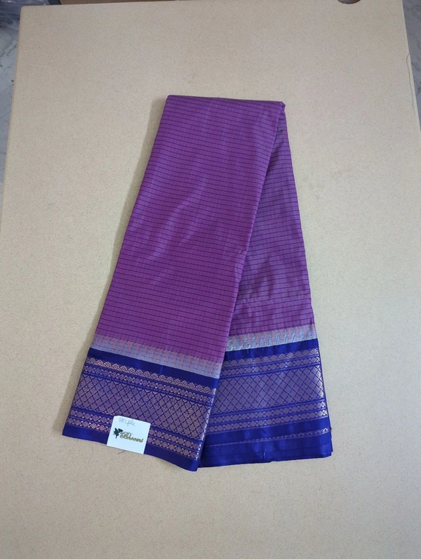SEMI GADWAL PATTU - Purple