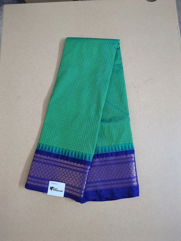 SEMI GADWAL PATTU - green