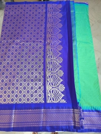 SEMI GADWAL PATTU - green
