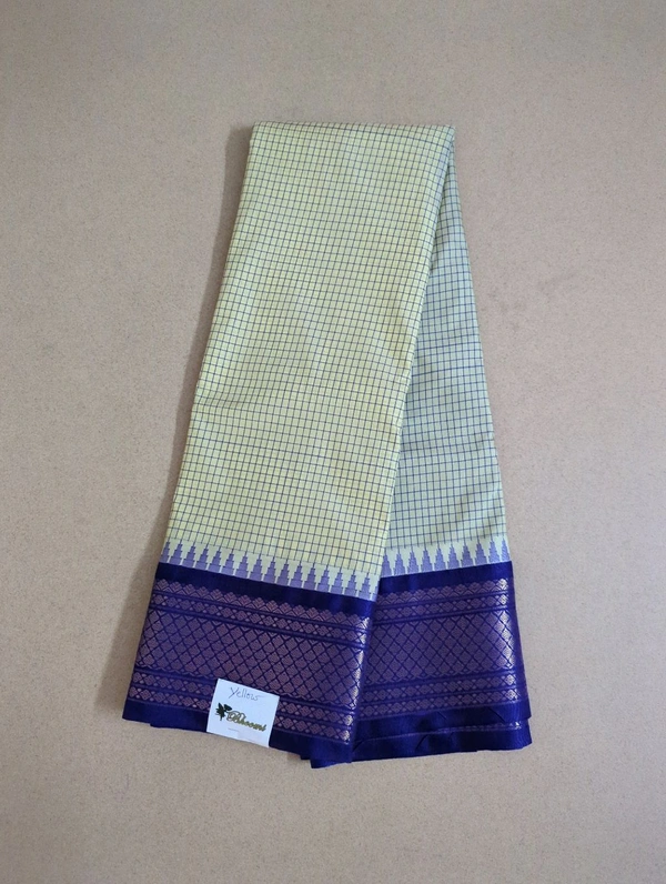 SEMI GADWAL PATTU - Yellow