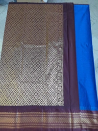 SEMI GADWAL PATTU - Blue