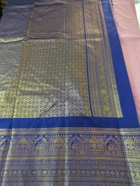 SEMI GADWAL PATTU - peach