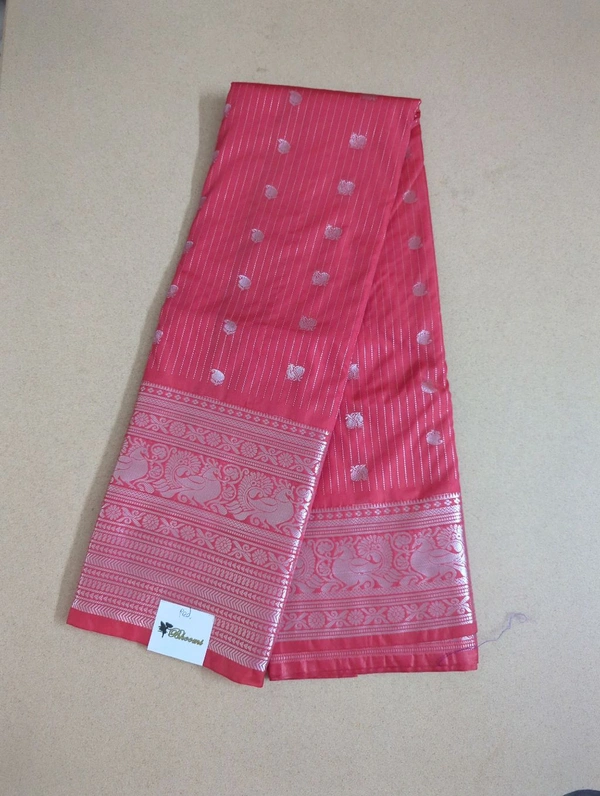 SEMI GADWAL PATTU - Red