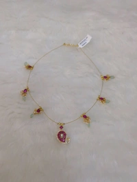 Jadua Kundan Invisible Chain - pink