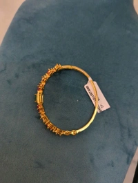 Gold Copy Bracelet  - Red and green