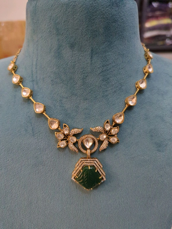 Real Mossonite Designer necklace