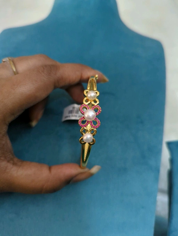 Gold Copy Bracelet  - Red