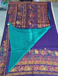 Pure Russian Dola - purple with lux green, Flowers