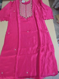 Pure Dola With Handwork - 42