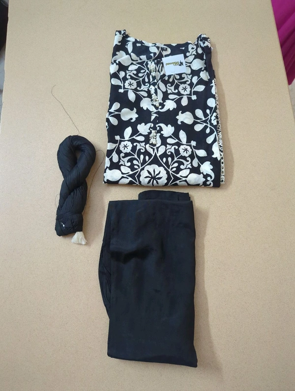pure musline kurti set - 40