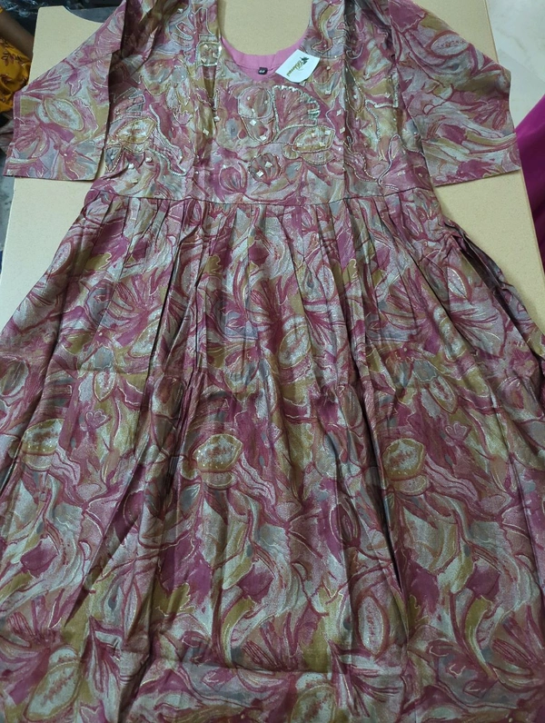 CAPSUE PRINT KURTI SET - 38, pink