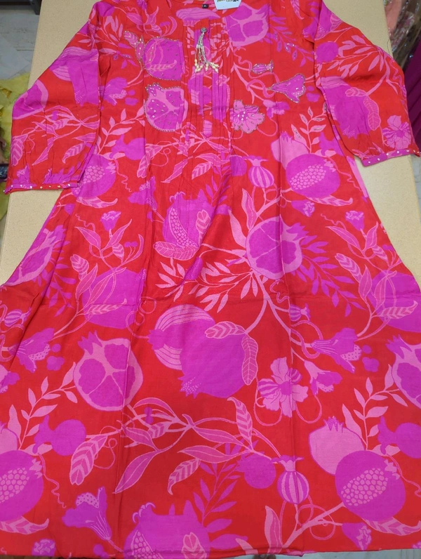 pure musline kurti set - 42
