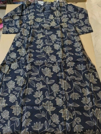 Soft Raw Silk With Kantha - 42