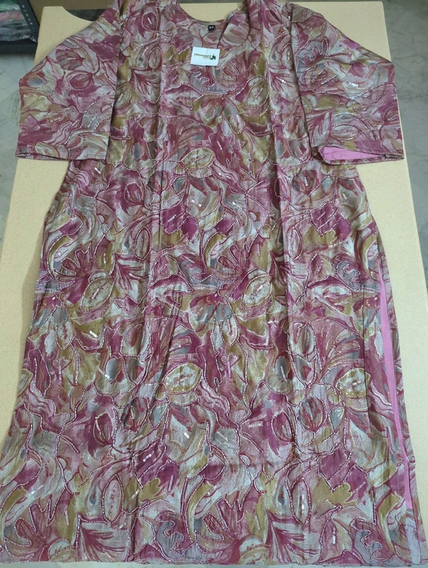 CAPSUE PRINT KURTI SET - Sundown, 42