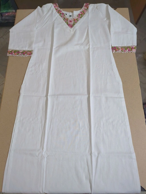 hand work kurti set - 44