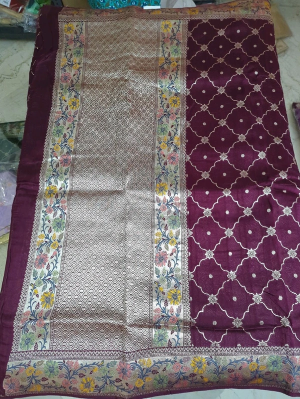 tusser georgette - wine