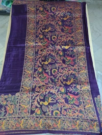 Pure Russian Dola - purple with lux green, Swans