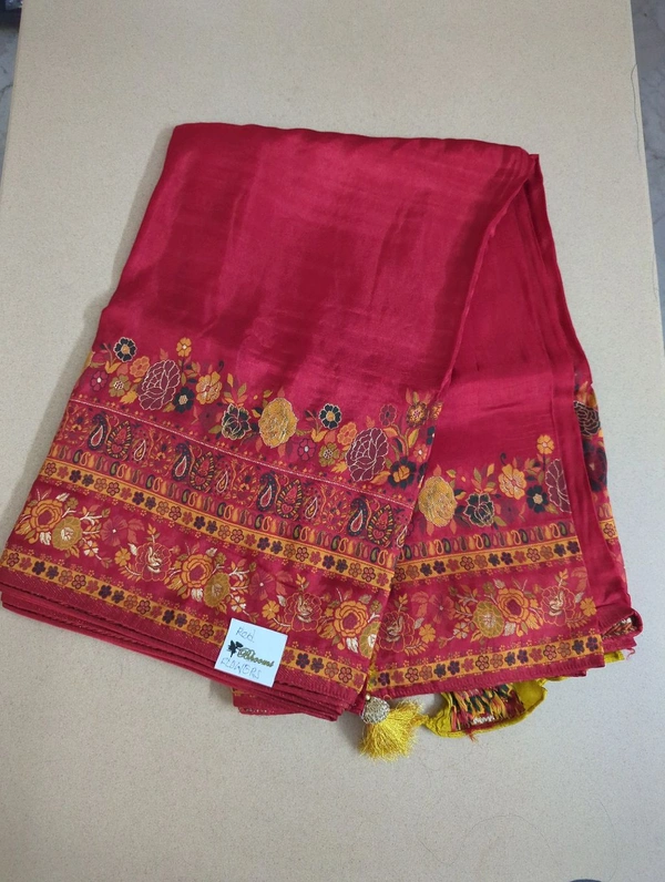 Pure Russian Dola - Red, Flowers