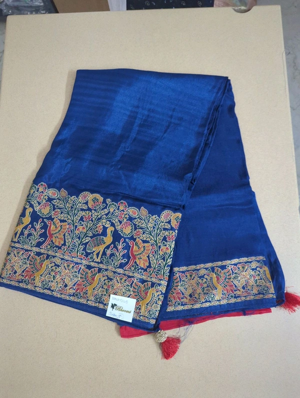 Pure Russian Dola - Navy Blue, Swans