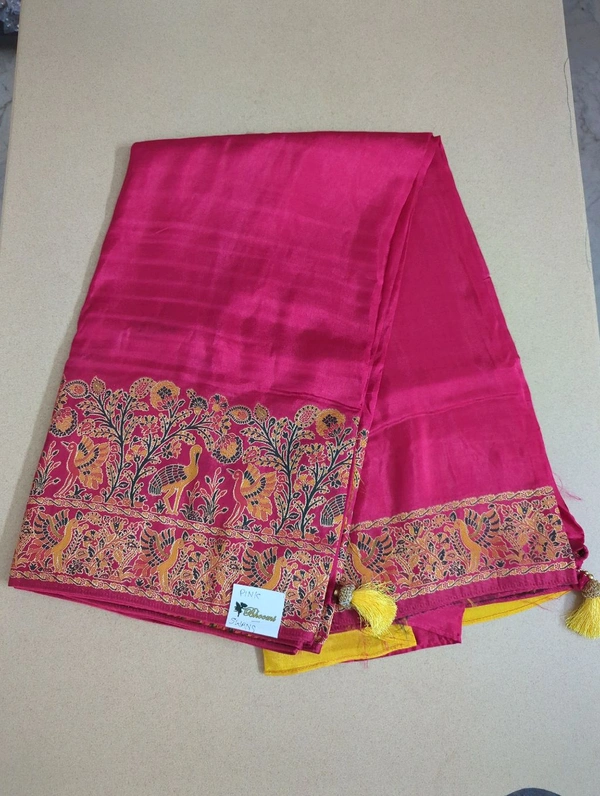 Pure Russian Dola - pink, Swans