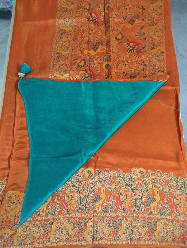 Pure Russian Dola - orange, Swans