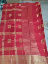 Pure Dola With Bandini Blouse - red 3
