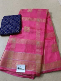 Pure Dola With Bandini Blouse - pink 4