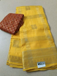 Pure Dola With Bandini Blouse - gold 5